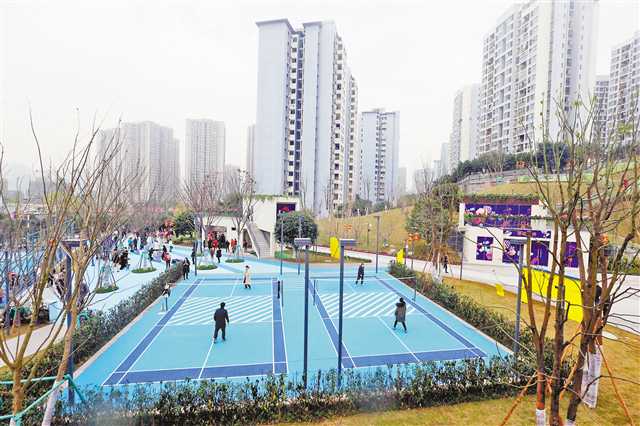 重庆首批10个社区体育文化公园对外开放